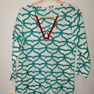 Vineyard Vines Quarter Sleeve Cover Up